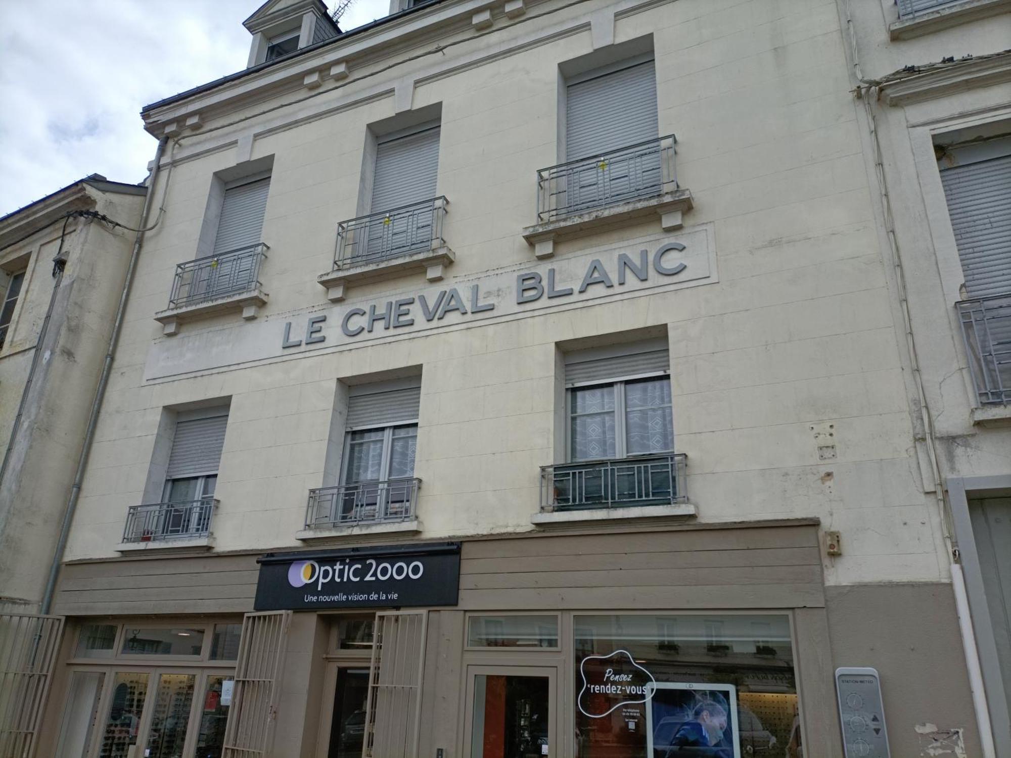 Le Cheval Blanc La Chartre Sur Le Loir Daire Dış mekan fotoğraf